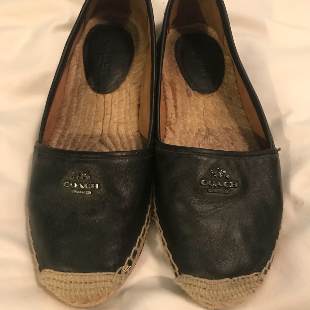 Coach slip on shoes
